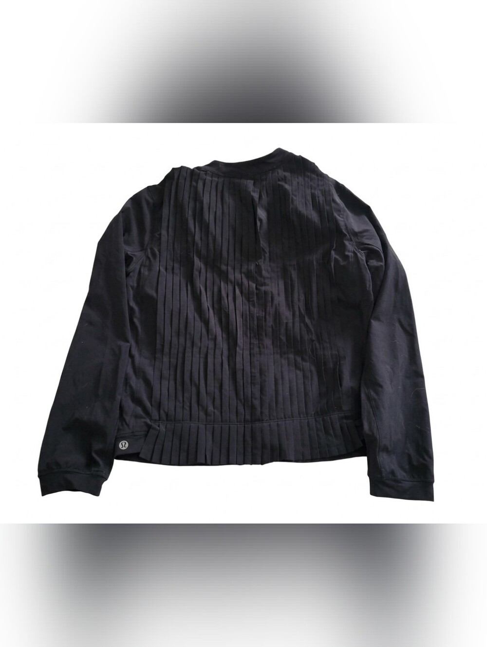 lululemon athletica Women's Black Pleated Jacket